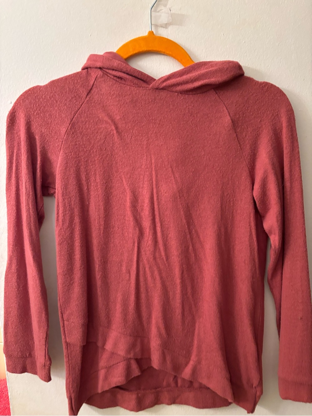 Everyday Cozy Hooded Pullover - Dusty Rose